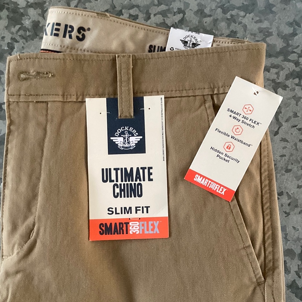 Brand new with tags Dockers Ultimate Chino Slim fit.